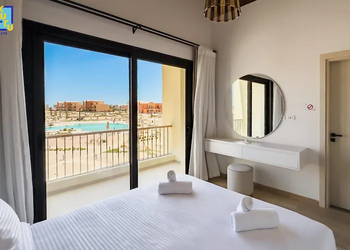 The 2bdr Blue Horizon Kamaran El Gouna شقة الغردقة