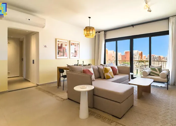 The 2bdr Blue Horizon Kamaran El Gouna * الغردقة